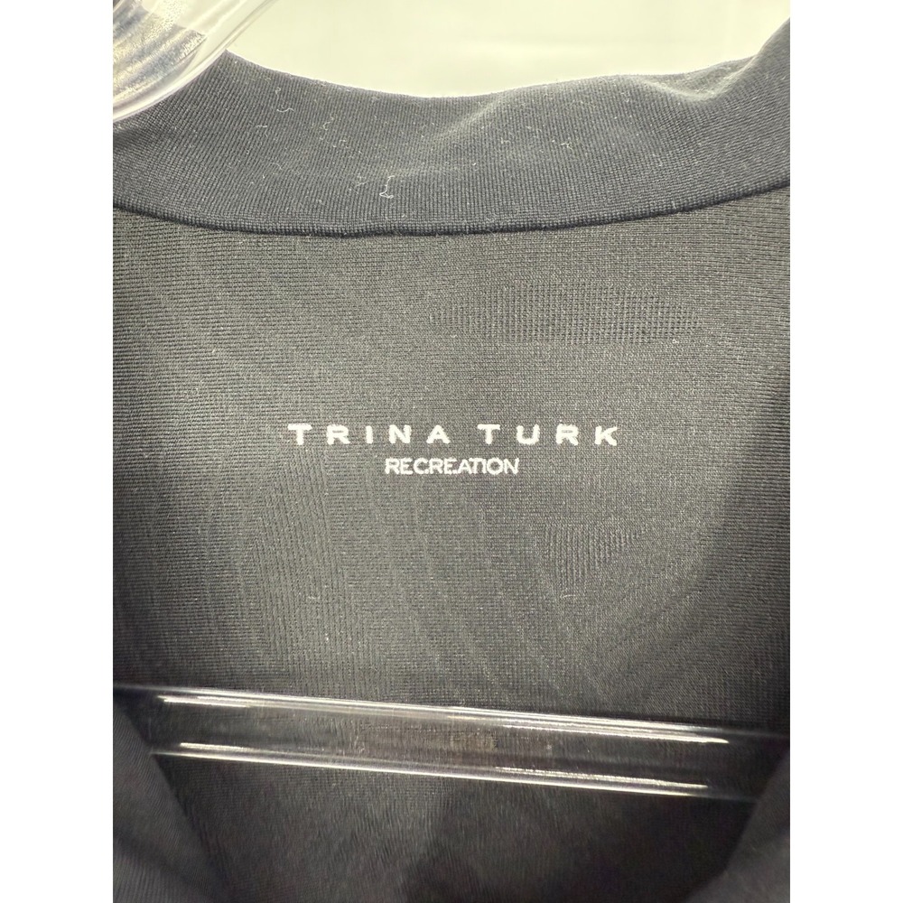 Trina Turk Recreation Track Jacket Size S Full Zip Athleisure Active Workout Gym - Picture 3 of 6
